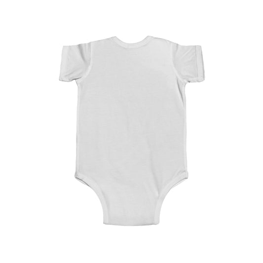 Baby Bodysuit – "I grow on a farm" Green Leaf Infant Onesie