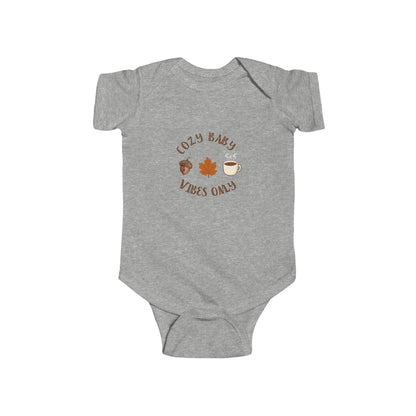 Cozy Baby Vibes Only Infant Bodysuit