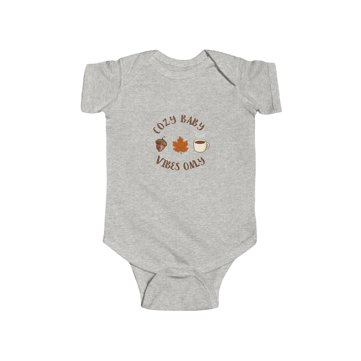 Cozy Baby Vibes Only Infant Bodysuit