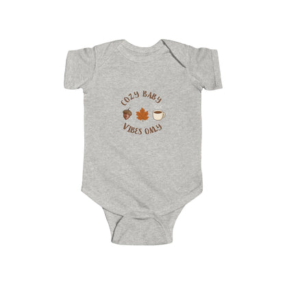 Cozy Baby Vibes Only Infant Bodysuit
