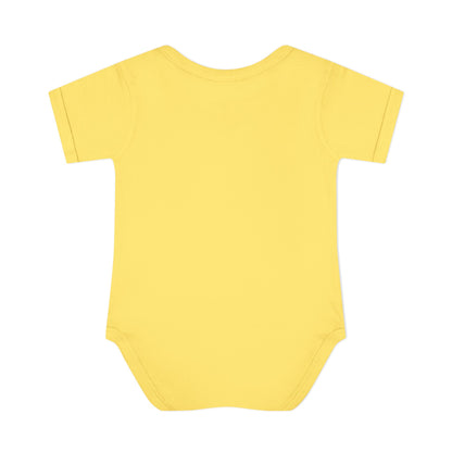 Bunny Infant Bodysuit — "I am a little bunny, short and small." Cute Easter Baby Romper