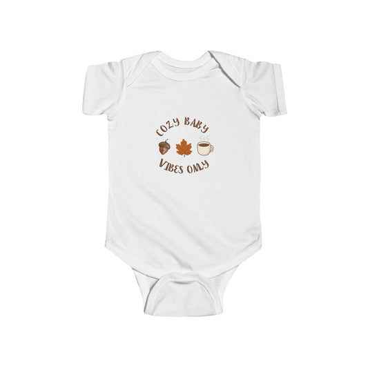 Cozy Baby Vibes Only Infant Bodysuit