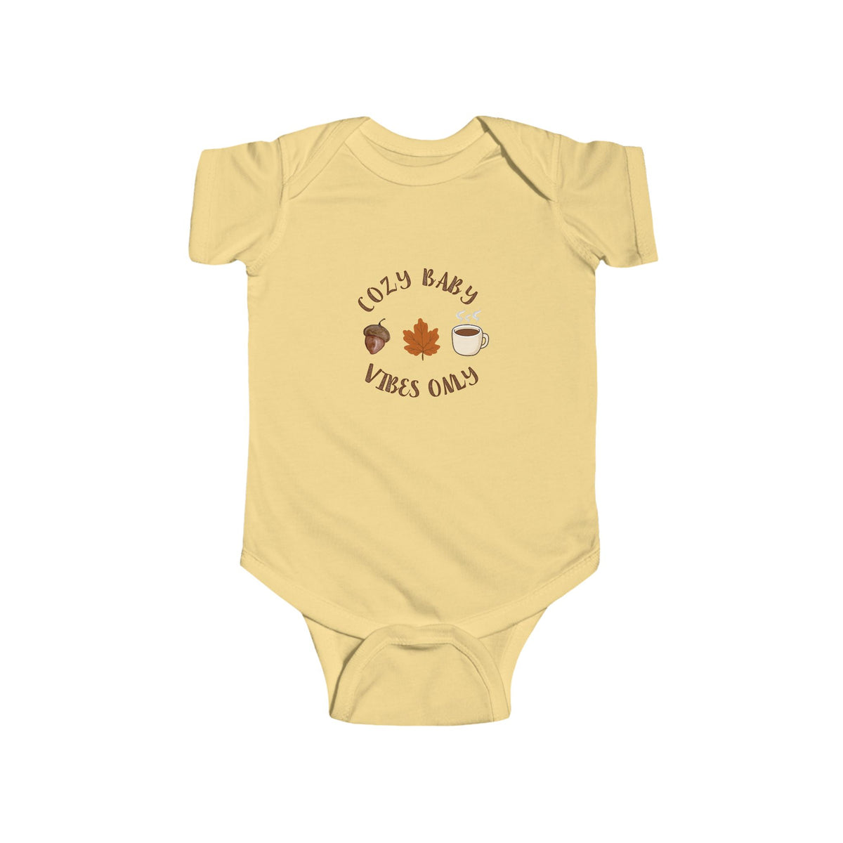 Cozy Baby Vibes Only Infant Bodysuit