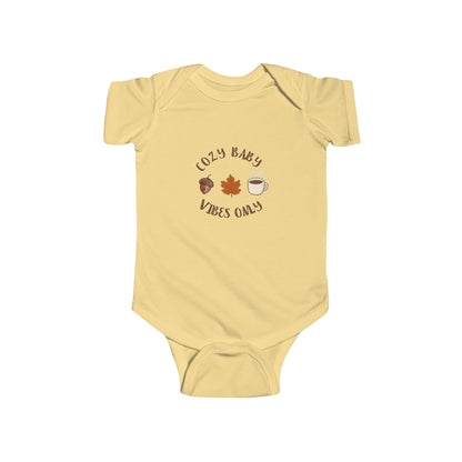 Cozy Baby Vibes Only Infant Bodysuit