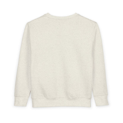 Toddler Sweatshirt — Cute Bear Holding Heart Kids Pullover ("This Teddy Bear Carries All The Love...")