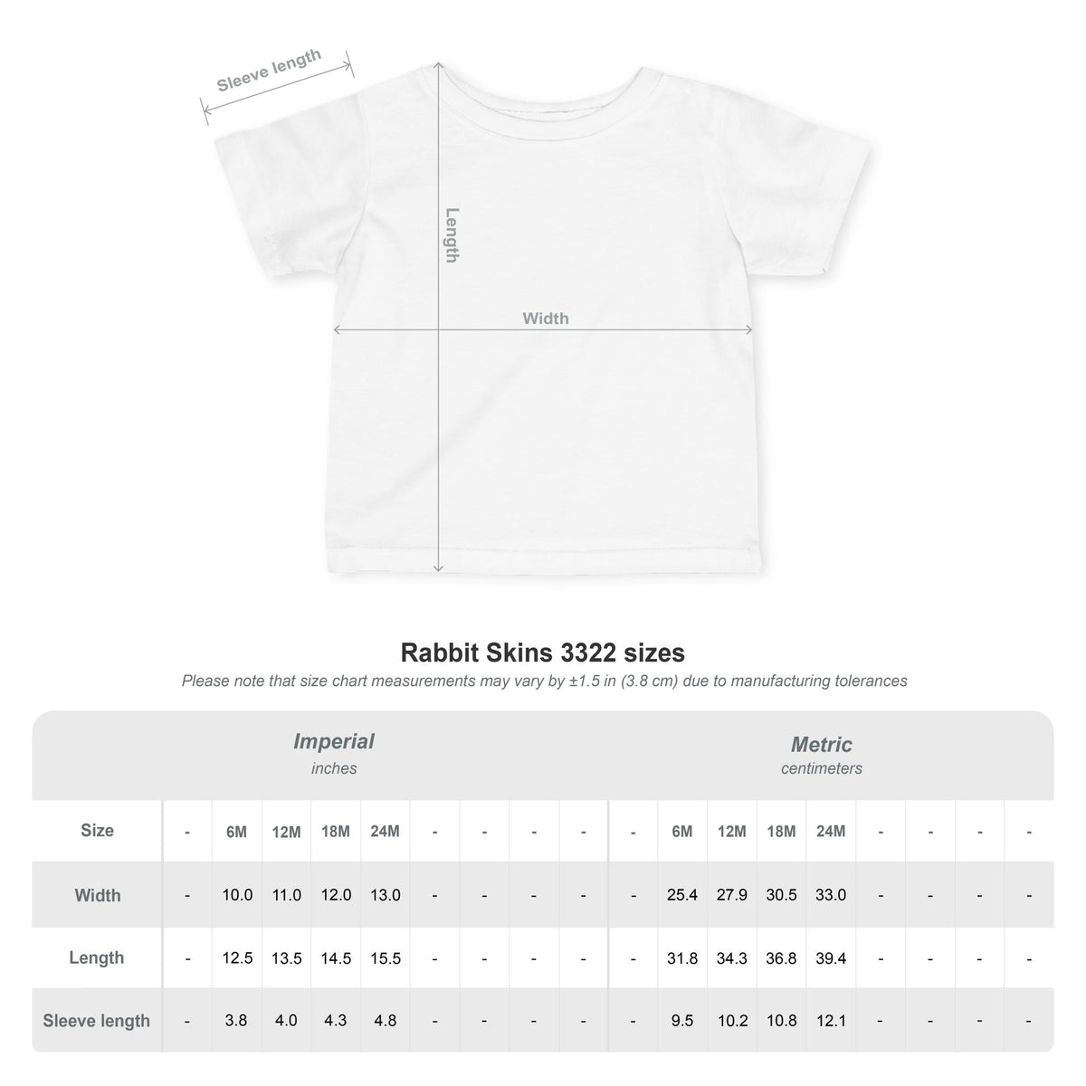 Infant Tee — Subtle Pastel Graphic Baby Shirt