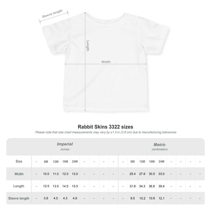 Infant Tee — Subtle Pastel Graphic Baby Shirt